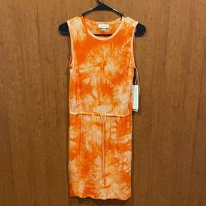 NWT Calvin Klein orange casual dress/swimcover 4